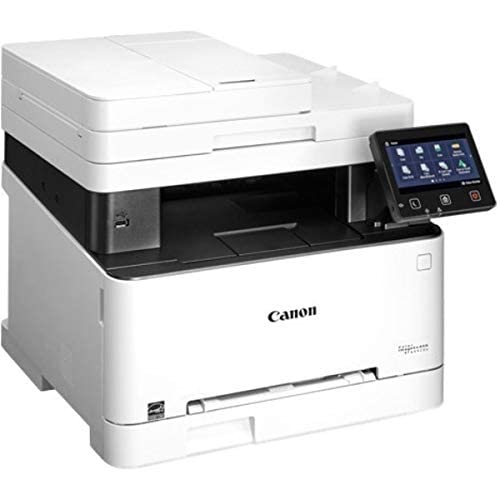 Canon imageCLASS MF644Cdw Wireless Laser All-in-One Color Printer, Print Scan Copy Fax, Automatic Duplex Document Feeder, 22 ppm, 600x600dpi, 30 Bonus