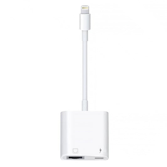Lightning to RJ45 Ethernet LAN Network Adapter with Charge Port for Select iPhone,iPad Models 100Mbps Charging Plug and Play