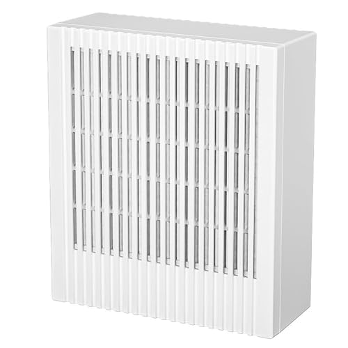 DeepCrush Small Desktop Air Purifier for Bedroom & Office (1, White, Standard)