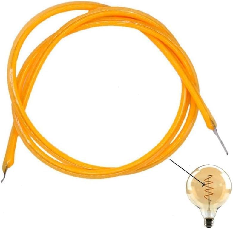 Zenarao 130mm Edison Bulb 3v Cob LED Filament Flexible Lamp Parts, Warm Light Edison Bulb Light Accessories, Flexible Filament, LED Bulbs Accessories