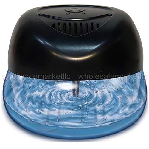 Bluonics Fresh Aire Water Air Washer, Water-Based Air Revitalizer & Room Freshener with 4 Fragrance Bottles, 7-Color LED Night Light and Relaxing