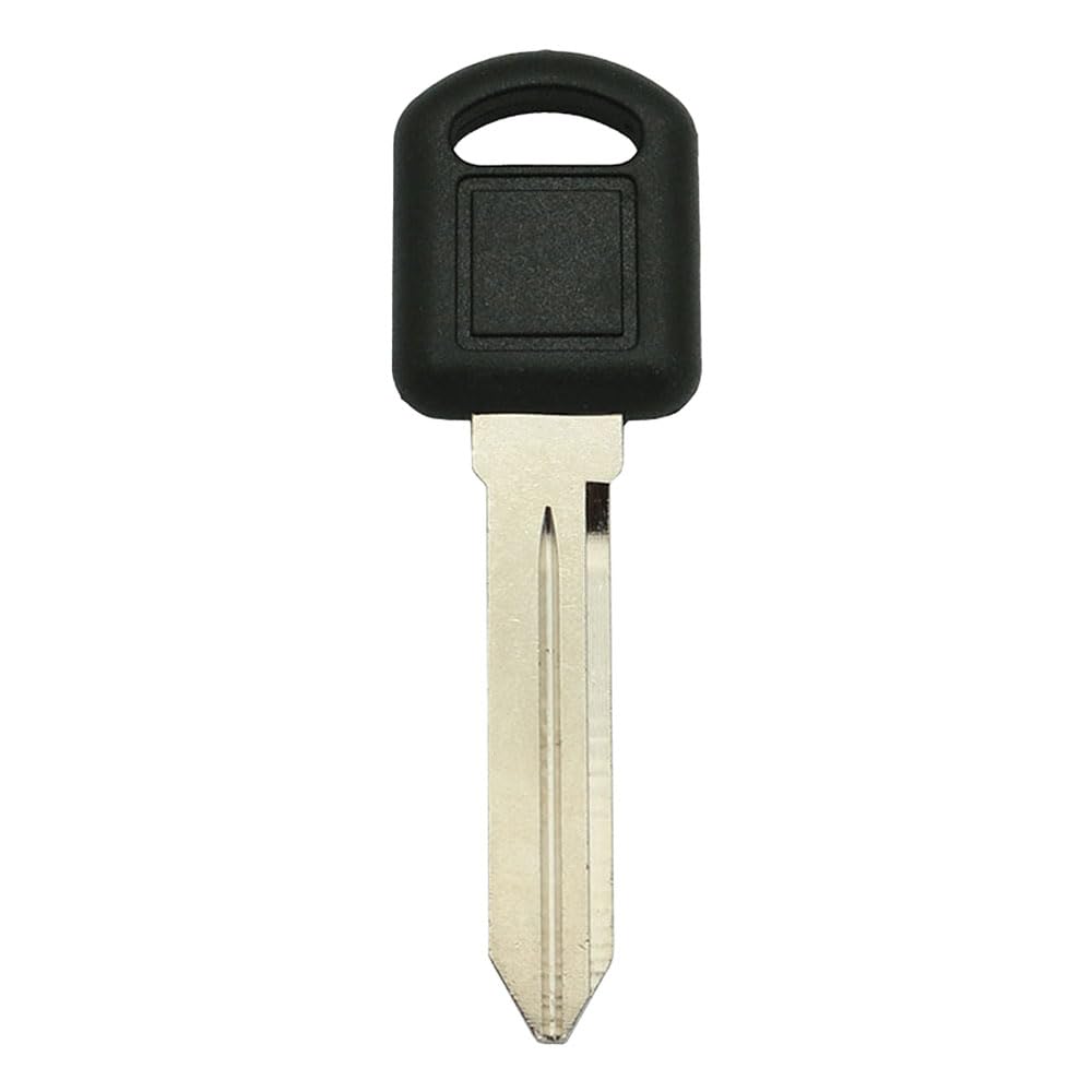 AKS Keys New Replacement for GM Uncut Blank Chipped Transponder Key - PK3 B97 Small Head Chip Megamos ID 13 Keyway P1106 - B86 Compatible
