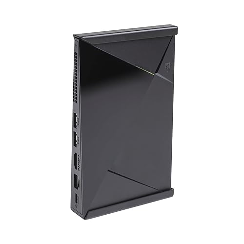 HIDEit Mounts Shield2 Wall Mount for NVIDIA Shield TV Pro - American Company, Black Steel Wall Mount Compatible with NVIDIA Shield TV Pro (2017)