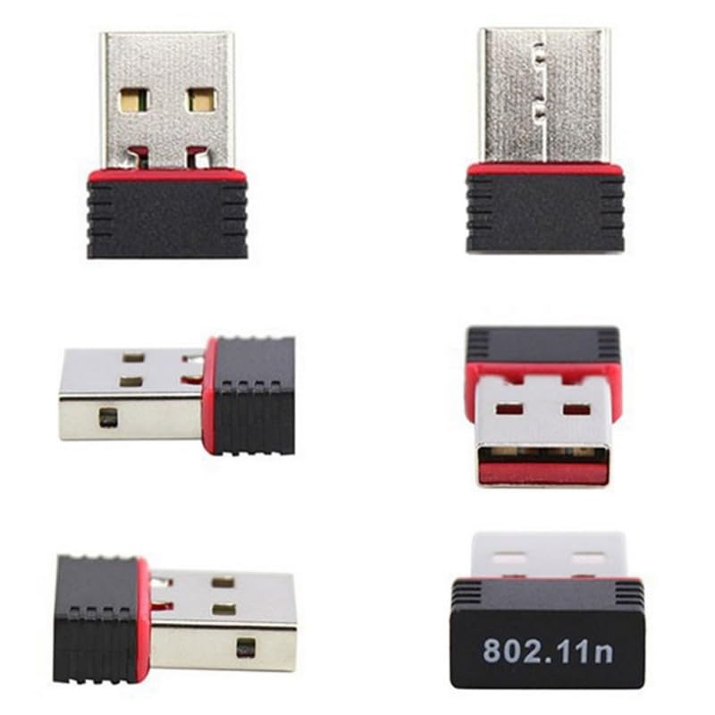 Mini 150MPS USB 2.0 Stick WiFi 802.11n Wireless LAN Network Adapter Stick Schwarz 802.11 Dongle Chip