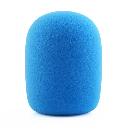 LEFXMOPHY Pop Filter for Rode Podmic Procaster Podcaster NT1 NT1-A NT2-A NT-USB K2 NT1000 NT2000 Windscreen Replacement Foam Cover Pod Mic WS2