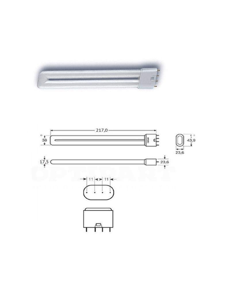 Osram DULUX L18W Compact Florescent Bulb 840 18 W Cool White