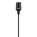 Shure Centraverse Lavalier Microphone, Black, Cardioid Condenser Mini Lav Mic, Clip-On for Hands-Free Use, TA4F Connector, Wireless Bodypacks