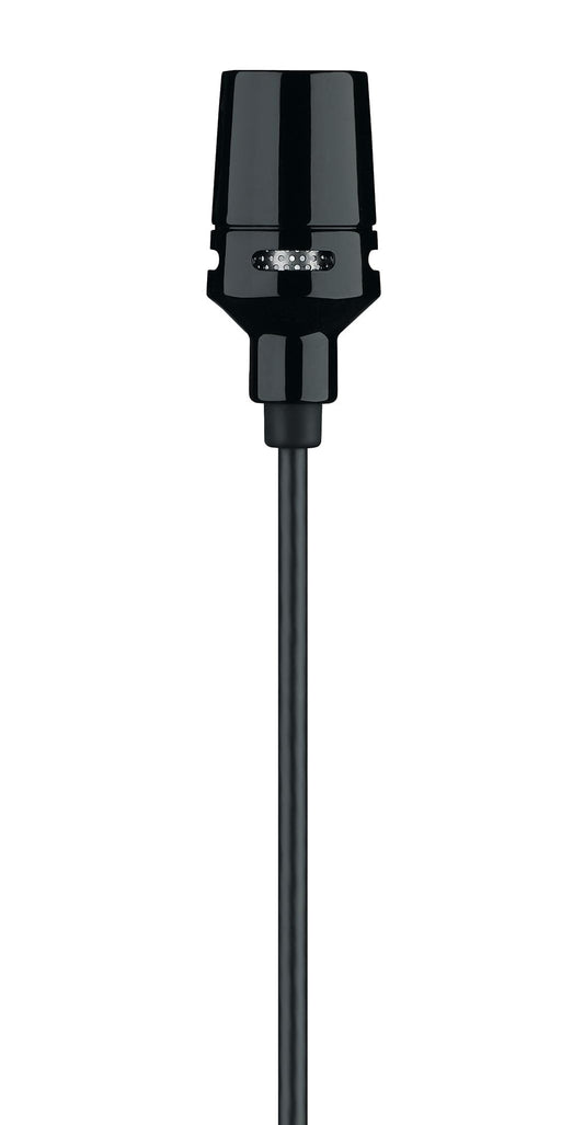 Shure Centraverse Lavalier Microphone, Black, Cardioid Condenser Mini Lav Mic, Clip-On for Hands-Free Use, TA4F Connector, Wireless Bodypacks