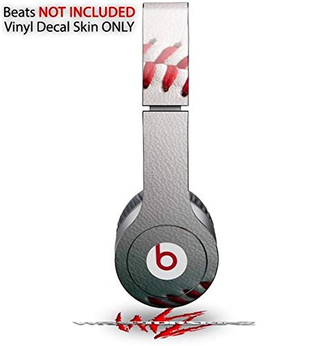 Skin Decal Wrap Works with Original Beats Solo HD Headphones Baseball Skin Only (Headphones NOT Included)