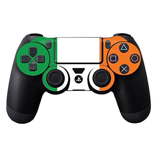 MightySkins Skin Compatible with Sony PS4 Controller - Irish Flag | Protective, Durable, and Unique Vinyl Decal wrap Cover | Easy to Apply, Remove