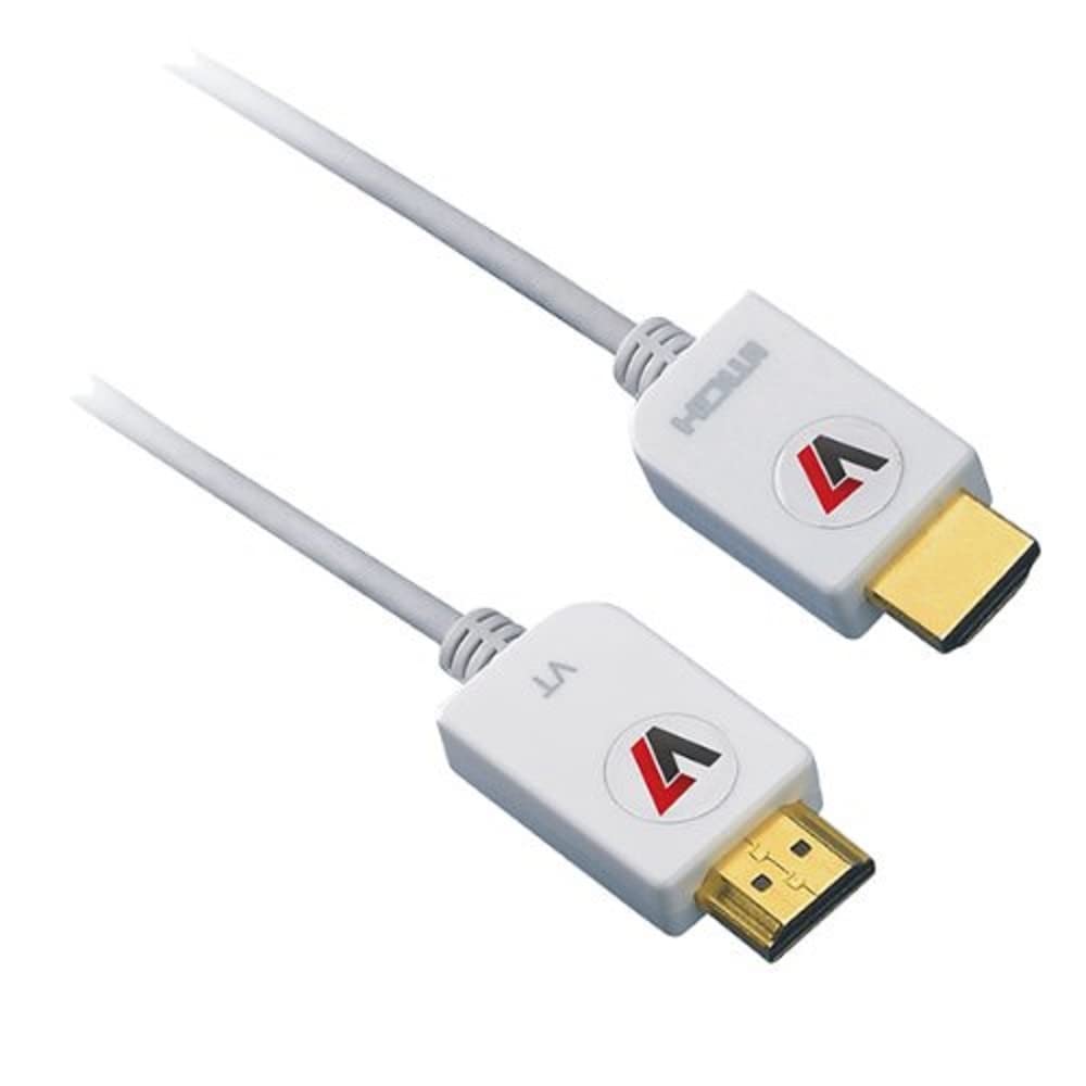 V7 V7N2HDMI4S-02M-WH Super Thin HDMI Cable