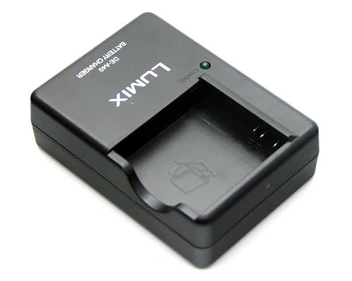 DE-A40 DE-A40B Battery Charger Compatible with Panasonic Camera LUMIX DeA40 CGA-S008 S008E DMW-BCE10 BCE10 DMC-FS3 FS5 FS20 FX38 FX3 Camera Battery