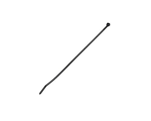 Panduit PLT1.5M-C0 Pan-Ty Cable Tie, Weather Resistant Nylon 6.6, Miniature Cross Section, Curved Tip, 18lbs Min Tensile Strength, 1.25" Max Bundle