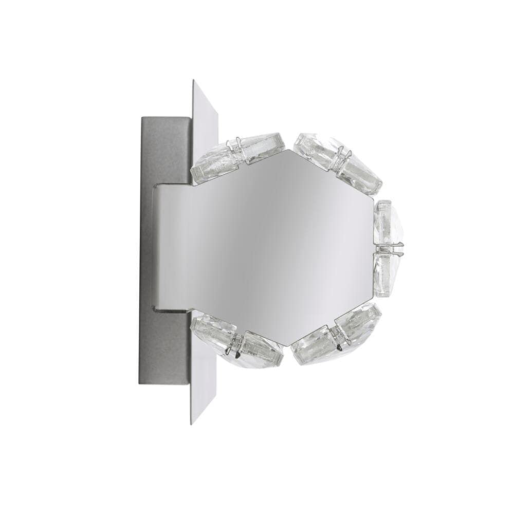 Keighley 18 in. Chrome LED Crystal Vanity Light Bar