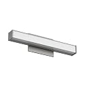 East Grove Home Edge Advantage 18in LED Bathroom Vanity and Wall Light 18W 1,500 Lumens 5-CCT Selectable 2700-3000-3500-4000-5000K in Brushed Nickel