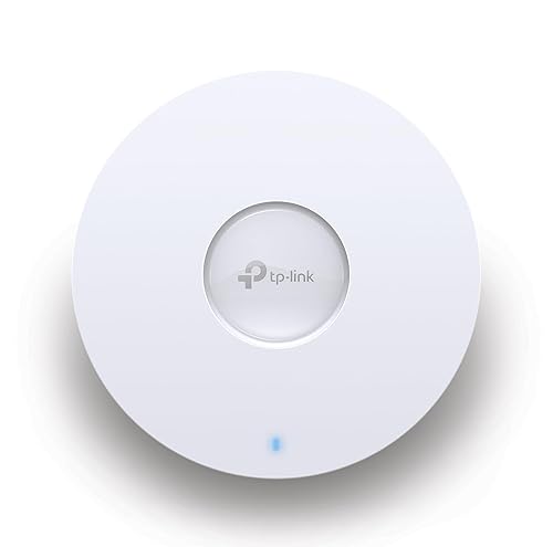 TP-Link Omada WiFi 6 Wireless Access Point - AX3000 Dual Band, 1G Port, PoE+ or DC Powered, DC Adapter Included, 5yr Warranty, Captive Portal, Mesh