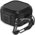 Shockproof Protective Case Compatible with Samsung Galaxy Buds 2 Pro/Buds Pro/Buds 2 / Buds Live/Buds FE, Full Protection Case Cover with Safety Lock