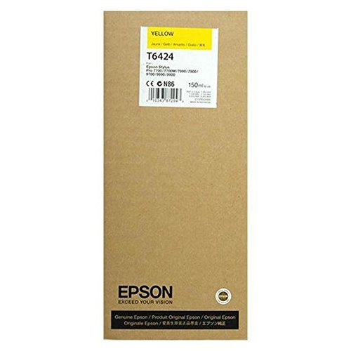 Epson T6424 Ultrachrome HDR Ink Cartridge for Stylus Pro 7900/9900, 150 ml (Yellow)