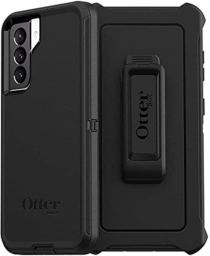 OtterBox Defender Case for Samsung Galaxy S21 Ultra 5G, Shockproof, Drop Proof, Ultra-Rugged, Protective Case, 4X Tested to Military Standard, Black