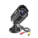ZOSI 2.0MP 1080P HD 1920TVL Security Camera Hybrid 4-in-1 TVI/CVI/AHD/960H CVBS CCTV Camera Outdoor Indoor,80ft IR Night Vision,Weatherproof Bullet