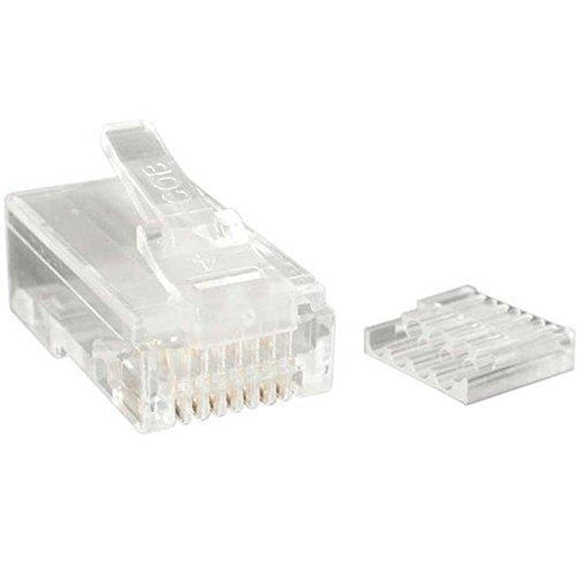 StarTech Cat6 RJ45 Modular Plugs, Stranded Wire, 50-Pack (CRJ45C6STR50)