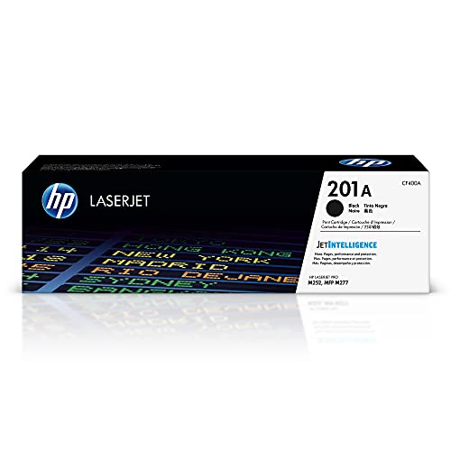 HP 201A Black Toner Cartridge Printers | Works with Color LaserJet Pro M252; Color LaserJet Pro MFP M277 Series | CF400A