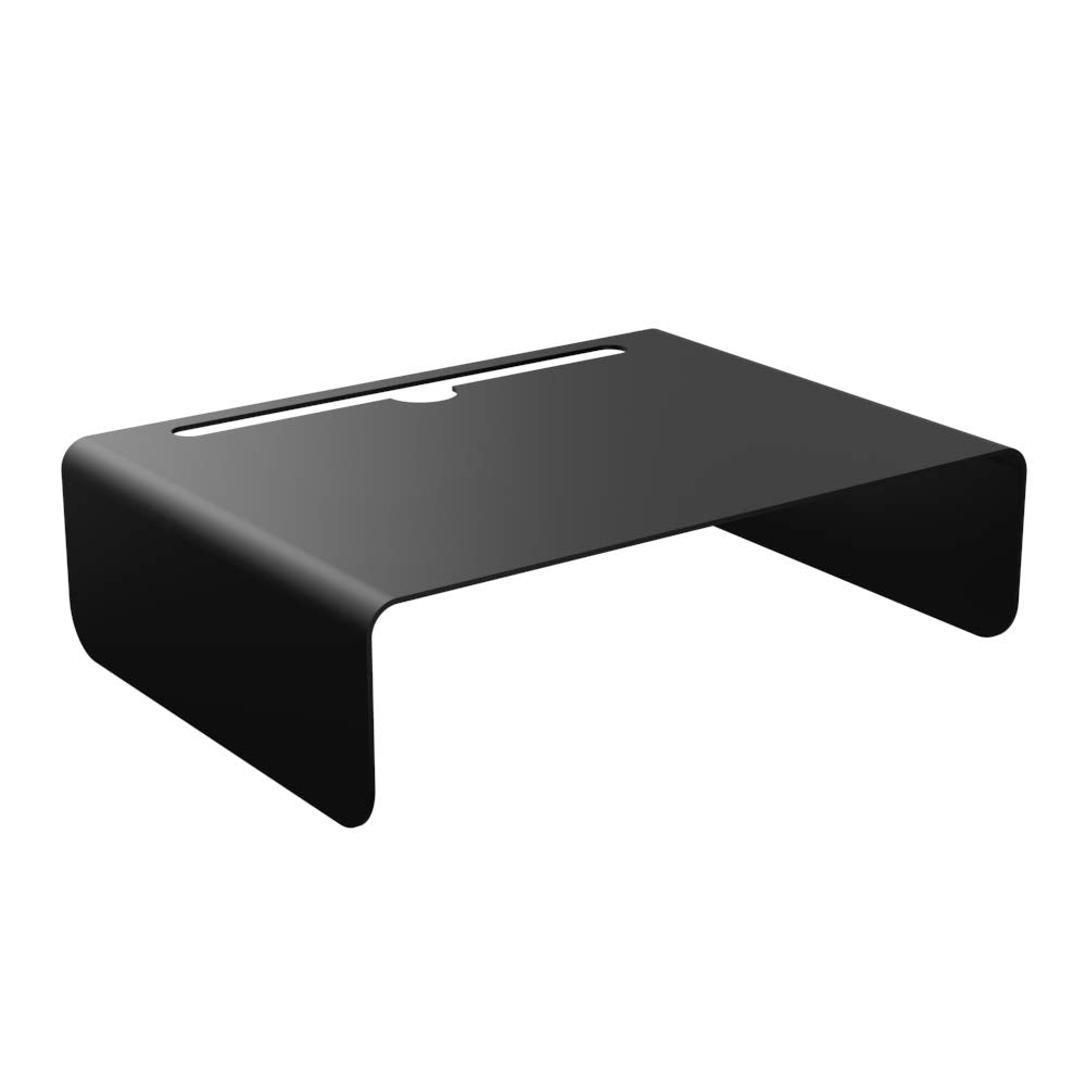 Oeveo Rise Monitor Stand - 15W x 4.25H x 11D | Quality Metal Monitor Stand Riser, Made in USA | MS-441