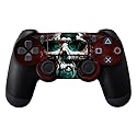 MightySkins Skin for Sony PS4 Controller - Wicked Skull | Protective, Durable, and Unique Vinyl Decal wrap Cover | Easy to Apply, Remove, and Change