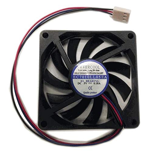 Evercool 70x10mm 5 Volt Fan EC7010LL05EA