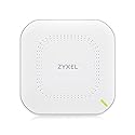 Zyxel WiFi 6 AX3000 Wireless Access Point | 2.5GbE | Mesh, MU-MIMO | WPA3-PSK Security | Cloud, App or Direct Management | PoE+ or AC Powered, Adapter