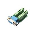 Luo Qiufa D-SUB DB15 Female 15-pin Jack Port to Terminal Breakout Board Connector, DR15 VGA