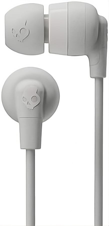 Skullcandy Ink'd Wired in-Ear Headphones with Microphone, Noise-Isolating Earbuds, 3.5mm AUX Connection, Lightweight Design, Call and Track Control…