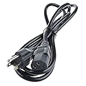 Digipartspower AC in Power Cord Outlet Socket Cable Plug for Optoma ML1000P WXGA 1000 Lumen 3D Ready Portable DLP LED Projector Optoma H182X 720p 3D