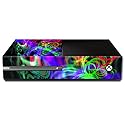 MightySkins Skin Compatible with Microsoft Xbox One - Neon Splatter | Protective, Durable, and Unique Vinyl Decal wrap Cover | Easy to Apply, Remove