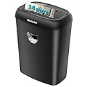Home Office Paper Shredder,14-Sheet Cross Cut with 6.6-Gallon Basket, High Security Level P-4,3-Mode Design Shred Card/CD/Paper