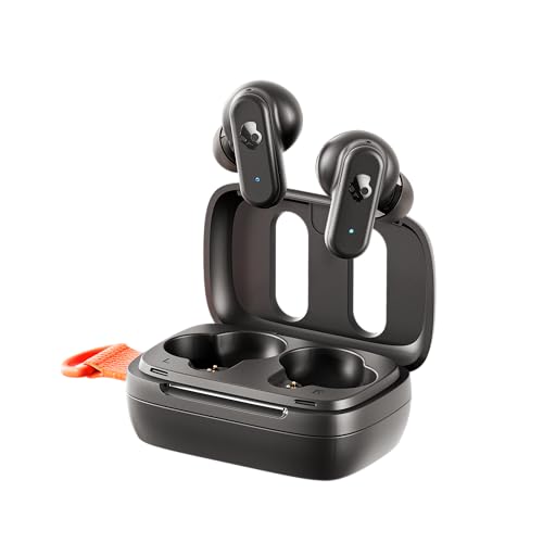 Skullcandy Dime 3 Wireless Earbuds, Bluetooth Headphones, Noise Isolating Fit, Up to 20 Hours Battery, Microphone for iPhone Android, Easy Carry
