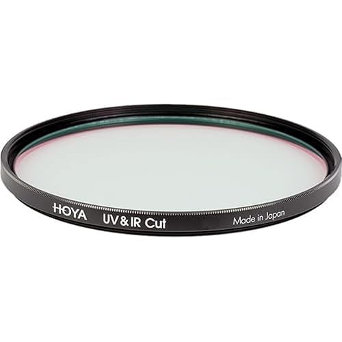 Hoya UV-IR Cut Screw-in Camera Lens Filter - 77mm Filter Blocks UV Below 390nm & IR Above 700nm - Multi-Coated Optical Glass & Slim Frame for Digital