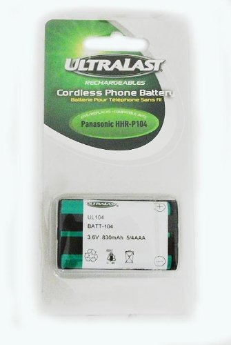 Dantona 3.6V Battery for KX-TG2300's (hhr-p104) (Cordless Telephones / Cordless Batteries)
