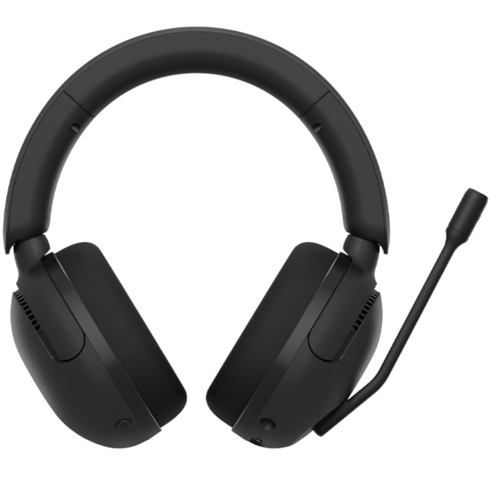 Sony WHG500/B INZONE H5 Wireless Noise Cancelling Gaming Headset, Black Bundle with Deco Gear Pro Audio Headphone Stand, 6 Foot USB-A to USB-C Cable…