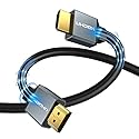 DGHUMEN 8K HDMI Cable 3Ft- Ultra High Speed 48Gbps HDMI 2.1 Cable - Support 8K@60Hz, 4K@120Hz - Feature Dynamic HDR - HDMI Cables for Monitors, HDTV