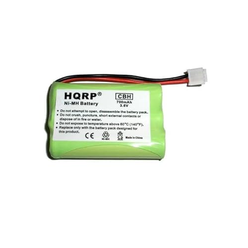 HQRP Phone Battery Compatible with AT&T/Lucent E6001, E6002B, E6012B, E6013, E6013B, E6014 Cordless Telephone