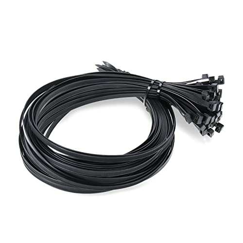 NORJIN 50 Pcs 36 Inch Extra Long Zip Ties Heavy Duty Nylon Cable Ties with 175 lbs Tensile Strength Self-locking Industrial Durable Cable Tie