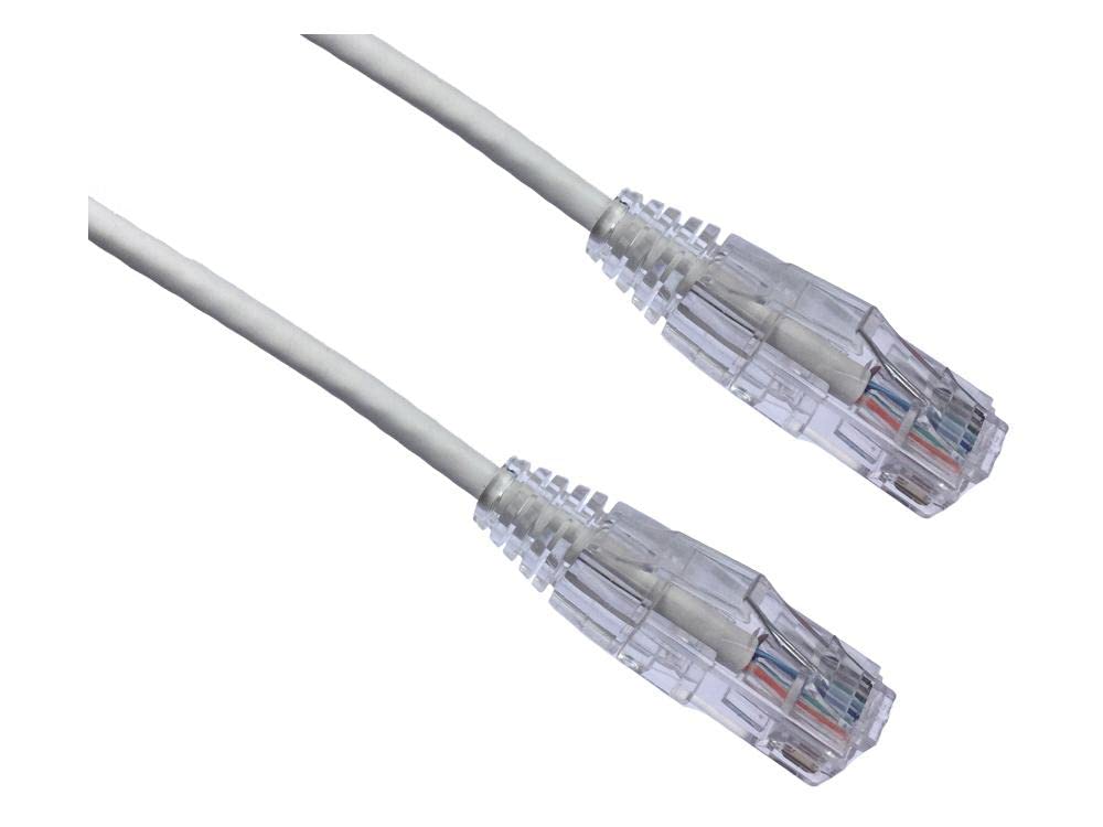 Axiom 12Ft Cat6 Bendnflex Ultra-Thin Snagless Patch Cable 550Mhz (White)