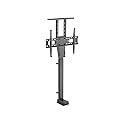 Monoprice Motorized TV Lift Stand for TVs Between 37in to 65in, Max Weight 110 Lbs, VESA Capability Up to 600x400, Includes RF Remote Control,