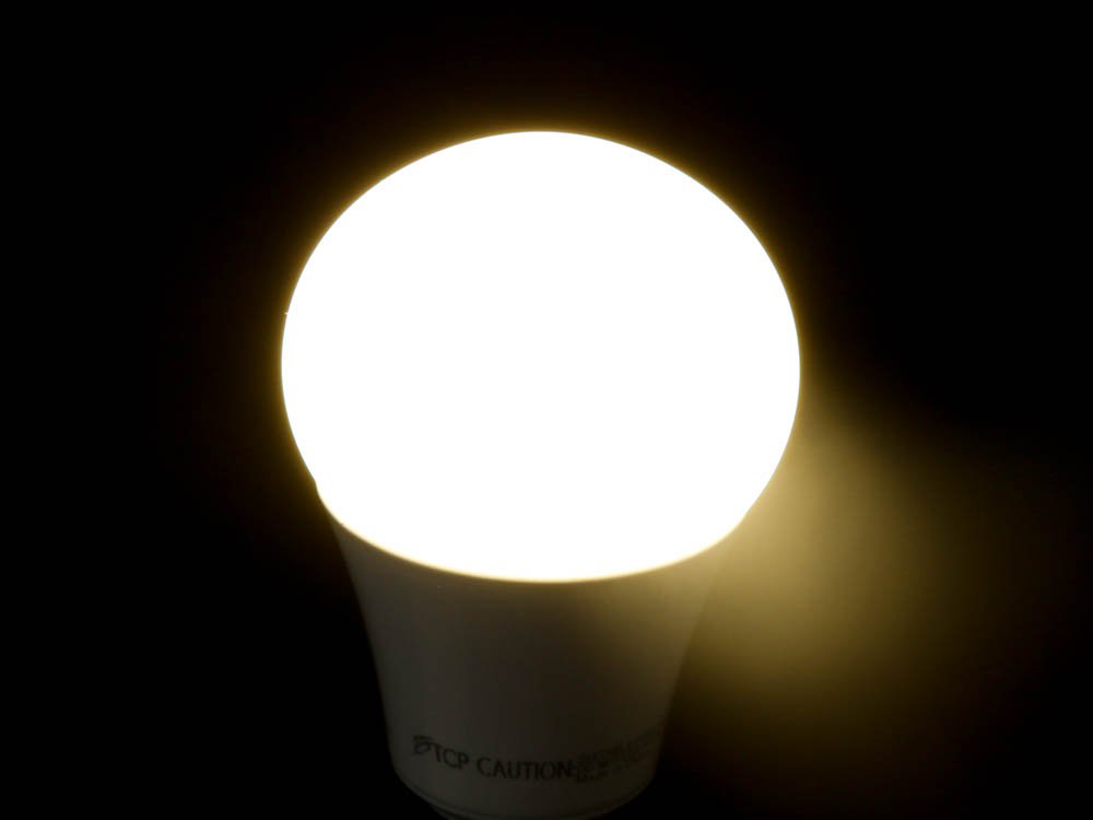 TCP Non-Dimmable 16 Watt 3000K A19 LED Bulb, Enclosed Rated