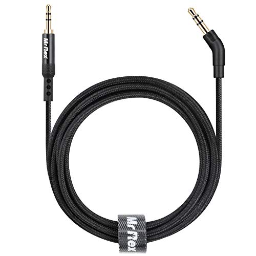 Mr Rex 2.5mm to 3.5mm Audio Cable Headphone Replacement Cord Nylon Braided Aux Cable Stereo Adapter for Bose 700 QuietComfort QC45 QC35II QC35 QC25