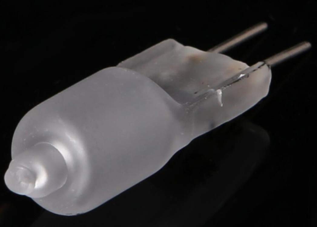 10W Halogen Bulbs G4 10W 12V Halogen Light Lamps G4 Base Halogen 10W 12 Volt T3 JC Lamp Halogen Bulbs,G4 Bi-Pin Base,Low Voltage 12V, Frosted Glass