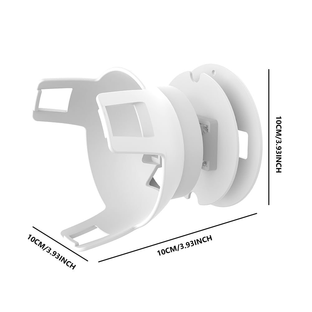 AZURAOKEY 2Pack Stand for Echo Pop, Wall Mount Holder for Echo Pop with Cable Management Shelf for Space-Saving and Easy Access - Perfect Bracket