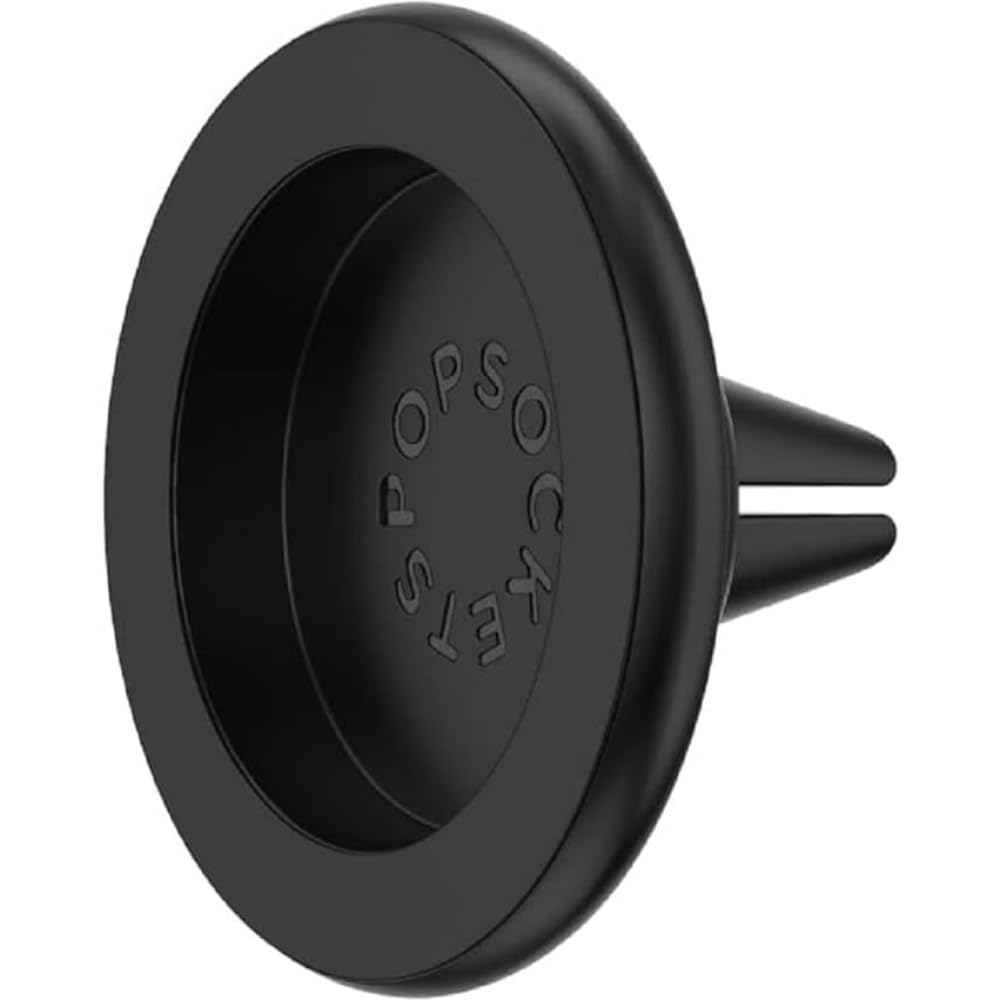 PopSockets Car Phone Mount, Vent Mount for MagSafe, Black - Black Vent Mount