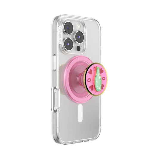PopSockets Phone Grip for MagSafe, Magnetic Holder, Phone Stand, Spinner - Spinner Spin the Bottle